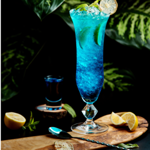 Blue Lagoon Mocktail