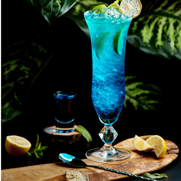 Blue Lagoon Mocktail