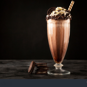 Oreo Milkshake With Ice Cream