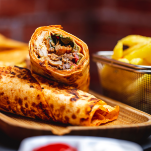 Chicken Schezwan Roll