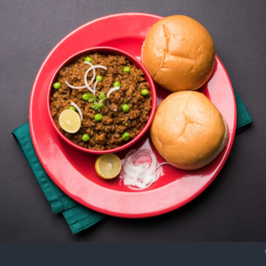 Chicken Kheema Pav